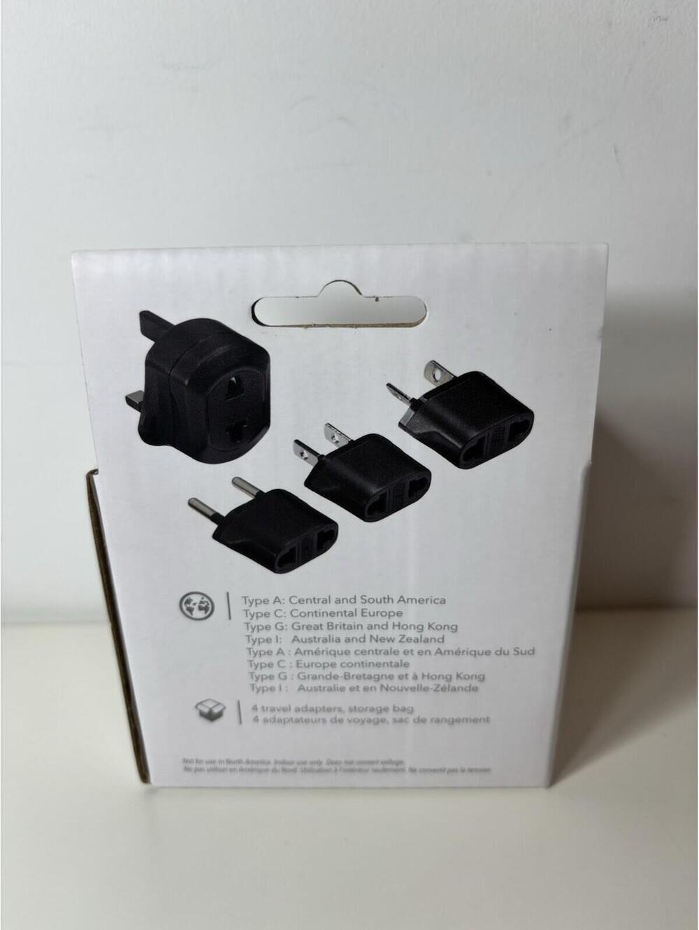 Vital Travel Power Adapters Comes With 4 - BRAND NEW IN BOX - Picture 3 of 5
